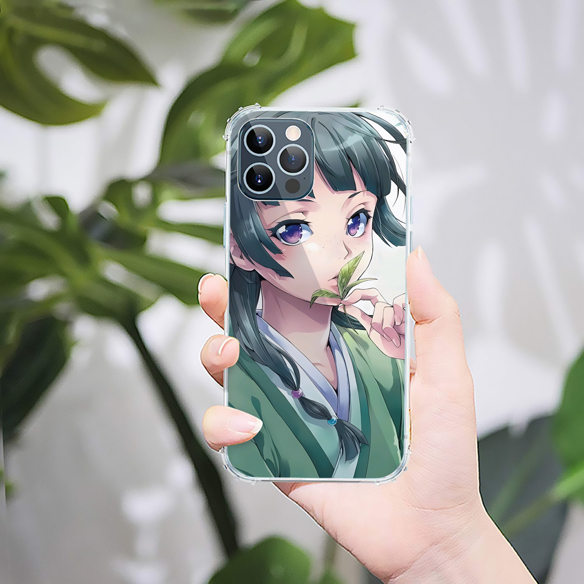 （画像用） 薬屋のひとりごと The Apothecary Diaries 【iPhone 12シリーズ対応】透明スマホケース（クリアソフトケース）